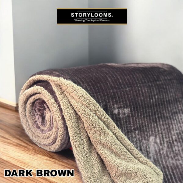 1 DOUBLE BED WARM  QUILT COVER { 90x100 INCHES } Can be Used as Double Ply Blanket also. ( 2 in 1 ) - Image 13
