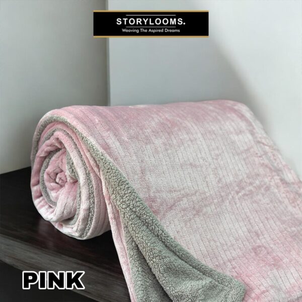 1 DOUBLE BED WARM  QUILT COVER { 90x100 INCHES } Can be Used as Double Ply Blanket also. ( 2 in 1 ) - Image 10