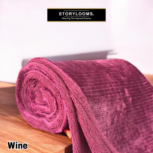 1 DOUBLE BED WARM  QUILT COVER { 90x100 INCHES } Can be Used as Double Ply Blanket also. ( 2 in 1 ) - Image 7